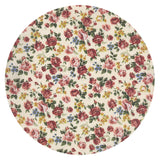 pañuelo bolsillo niño beige flores