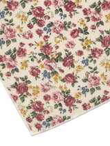 pañuelo bolsillo niño beige flores
