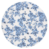 pañuelo bolsillo niño blanco flores azules
