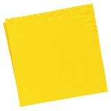 pañuelo de bolsillo saten amarillo canario