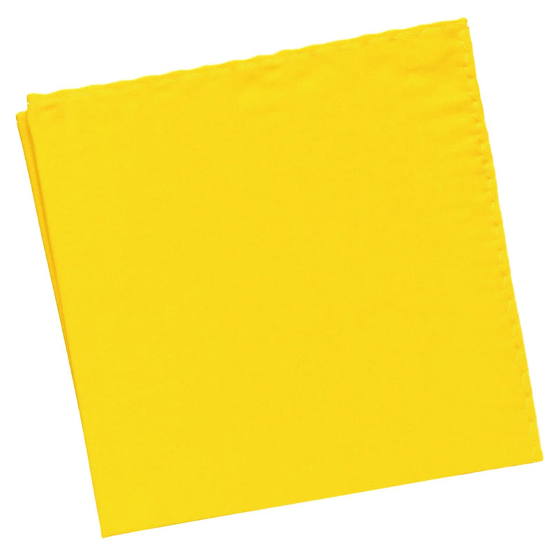 pañuelo de bolsillo saten amarillo canario