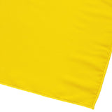 pañuelo de bolsillo saten amarillo canario