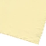 pañuelo de bolsillo saten amarillo vainilla