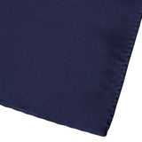 pañuelo de bolsillo saten azul marino