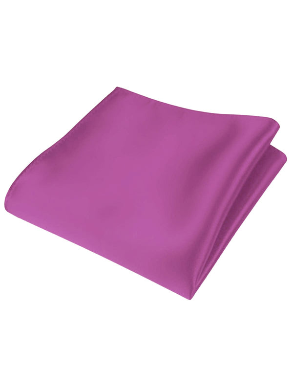 pañuelo de bolsillo saten lila