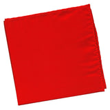 pañuelo de bolsillo saten rojo pasion