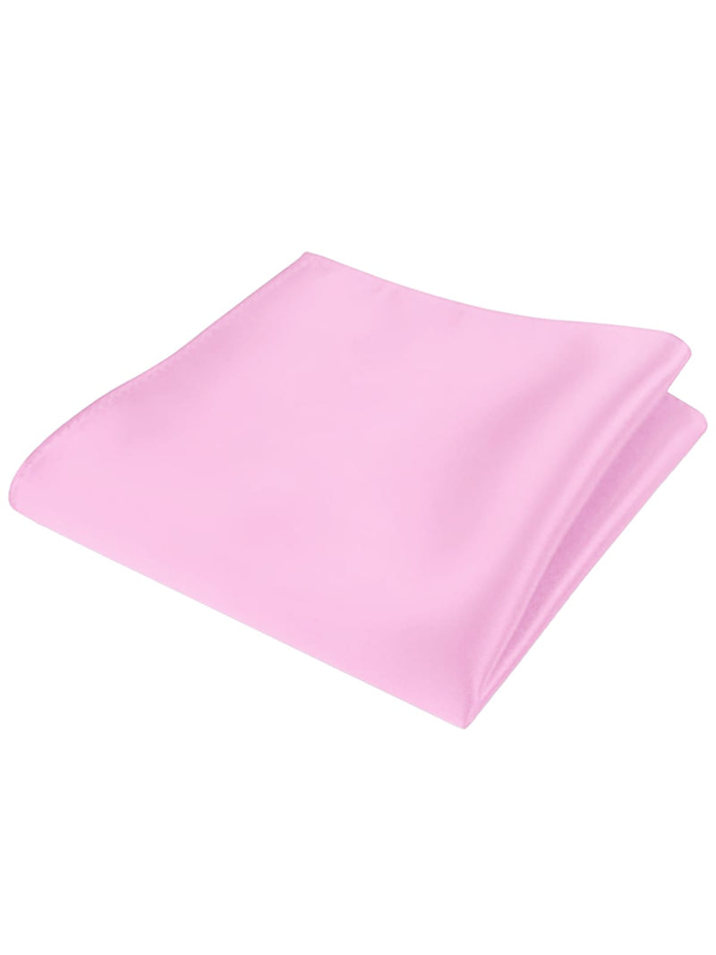 pañuelo de bolsillo saten rosa