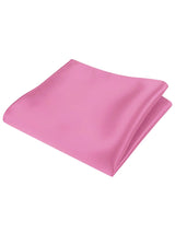 pañuelo de bolsillo saten rosa chicle