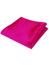 pañuelo de bolsillo saten rosa fucsia