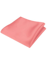 pañuelo de bolsillo saten salmon