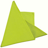 pañuelo bolsillo seda verde pistacho