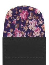 carton pañuelo bolsillo azul marino flores