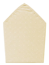 pañuelo bolsillo champagne microtopos