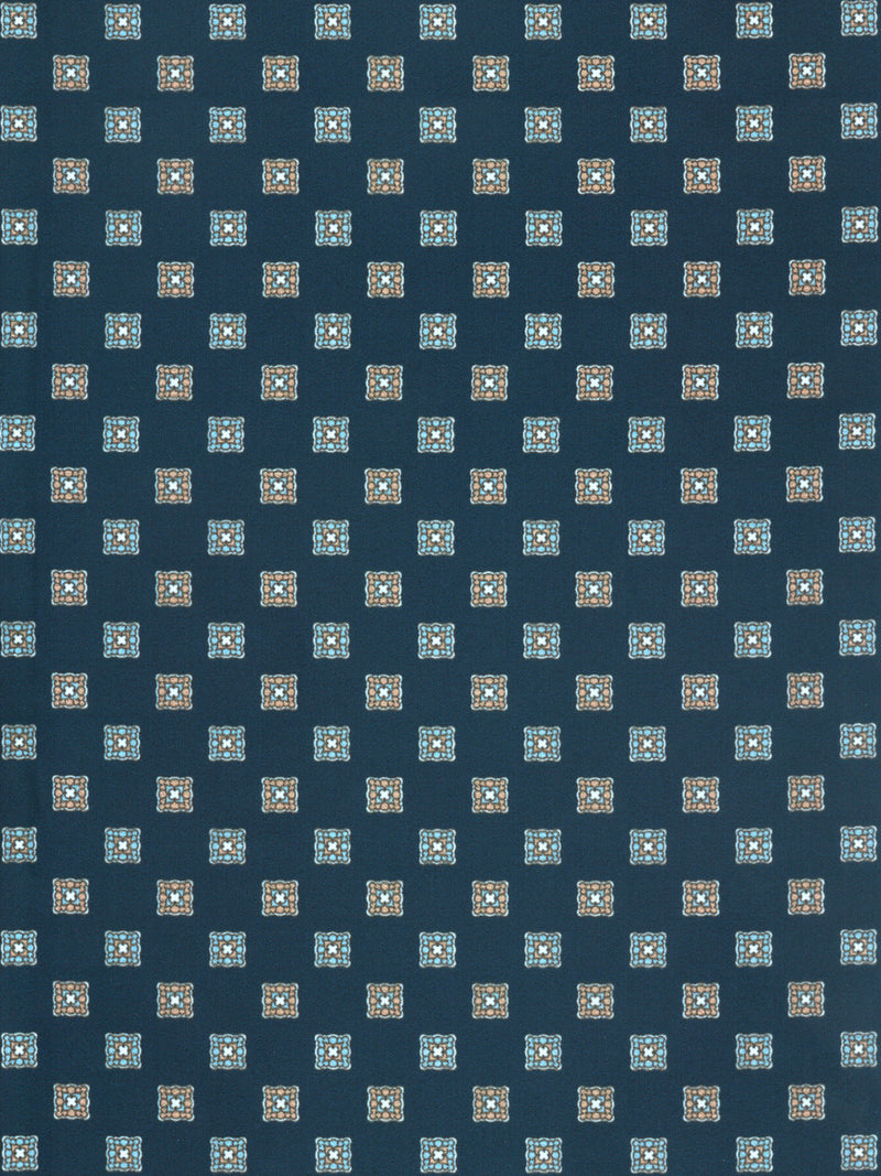 pañuelo cuello hombre azul marino fantasia