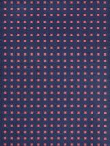 pañuelo cuello hombre azul marino topos 