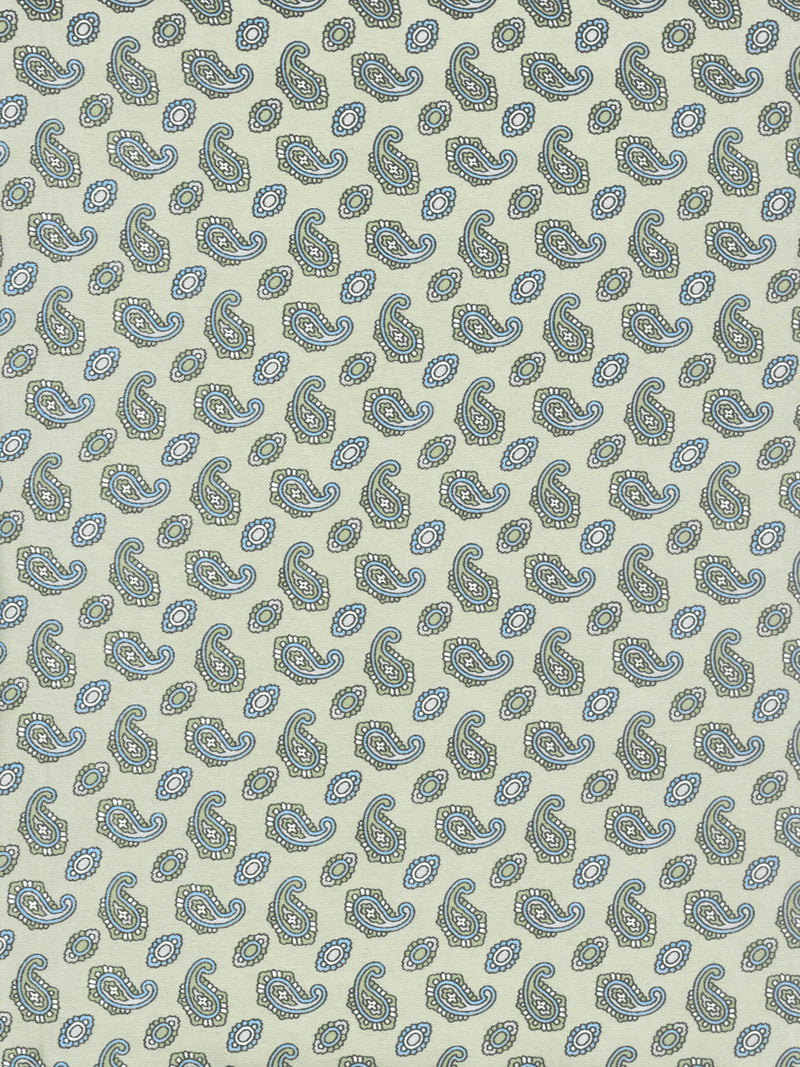pañuelo cuello hombre beige amebas