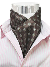 pañuelo cuello hombre marron fantasia