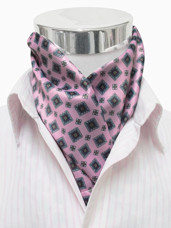 pañuelo cuello hombre rosa fantasia