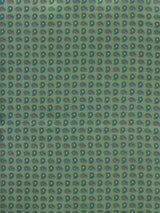 pañuelo cuello hombre verde pequeñas amebas cachemir