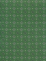 pañuelo cuello hombre verde flores fantasia