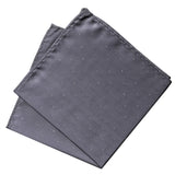 pañuelo bolsillo gris marengo microtopos