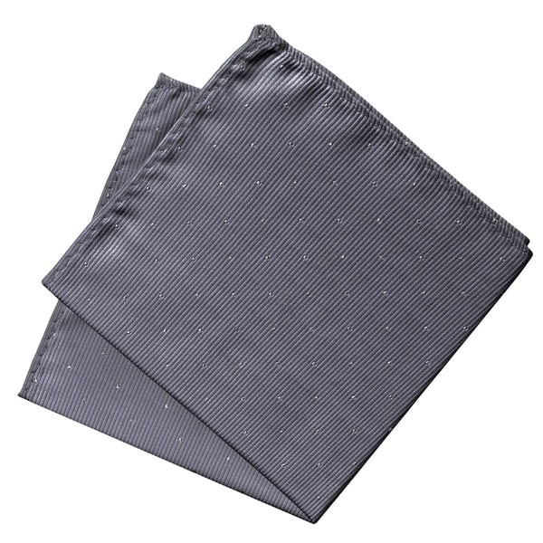 pañuelo bolsillo gris marengo microtopos