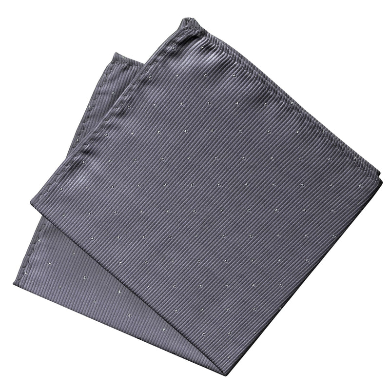 pañuelo bolsillo gris marengo microtopos