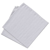 pañuelo bolsillo gris plata microtopos