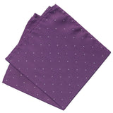 pañuelo bolsillo morado microtopos