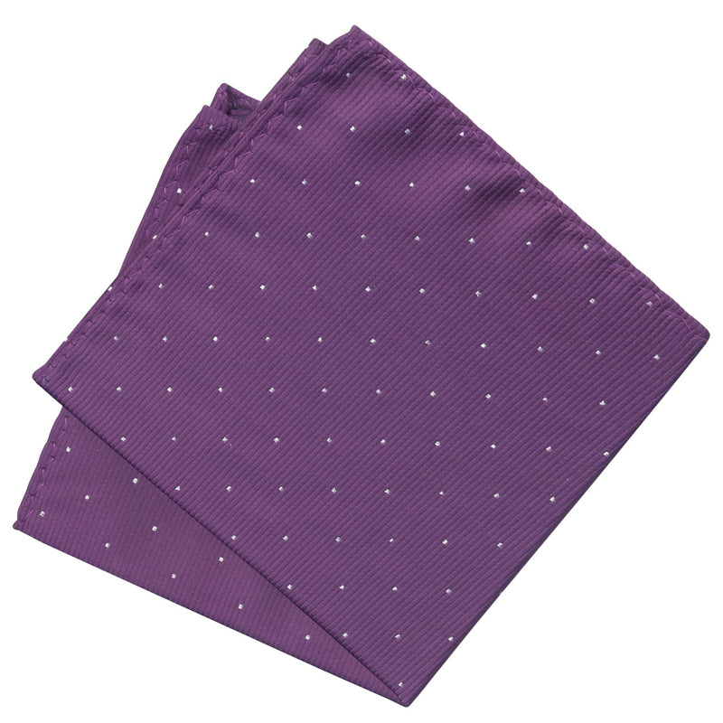 pañuelo bolsillo morado microtopos
