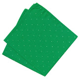 pañuelo bolsillo verde microtopos