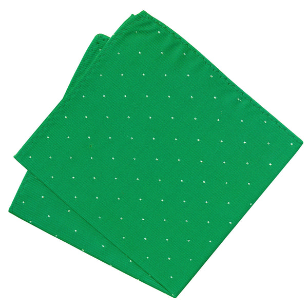 pañuelo bolsillo verde microtopos