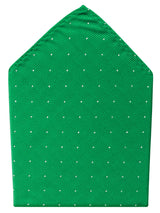 pañuelo bolsillo verde microtopos