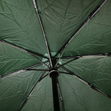 paraguas plegable hombre verde