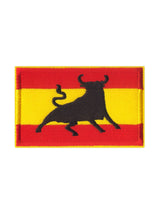 parche bandera españa toro