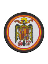 parche circular aguila de san juan
