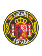 parche circular escudo españa