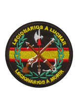 parche circular bordado la legion