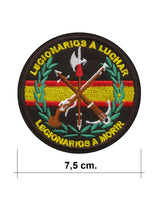 parche circular bordado la legion