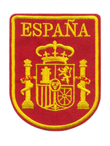 parche logo escudo españa granate