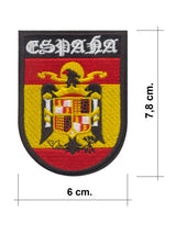parche bandera españa aguila san juan
