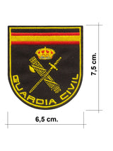 parche semicircular guardia civil