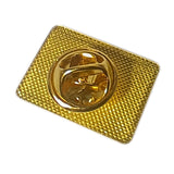 pin bandera españa con escudo