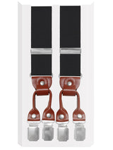 tirantes elasticos 6 pinzas negro