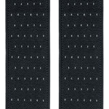 tirantes elasticos 6 pinzas negro topitos blancos