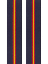 tirantes elasticos azul marino con bandera españa