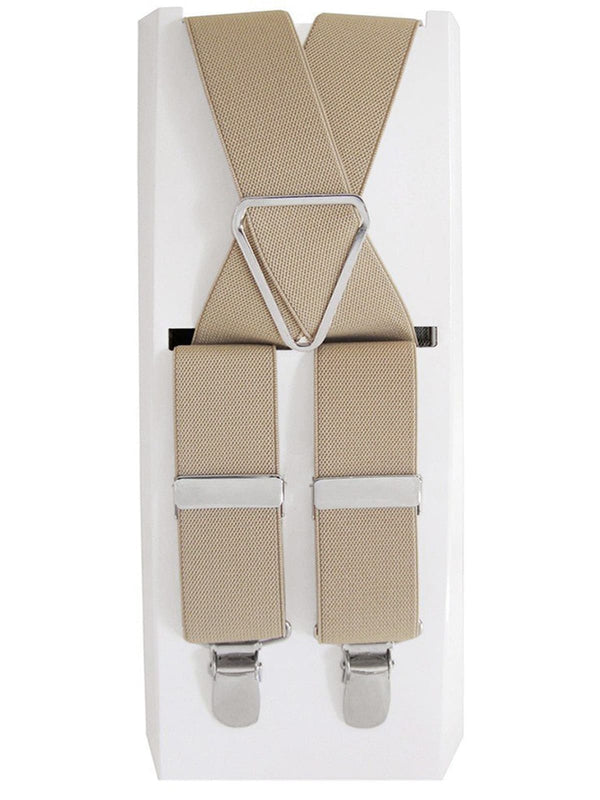 tirantes elasticos beige