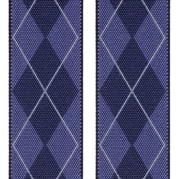 tirantes elasticos doble uso rombos azul y azul marino