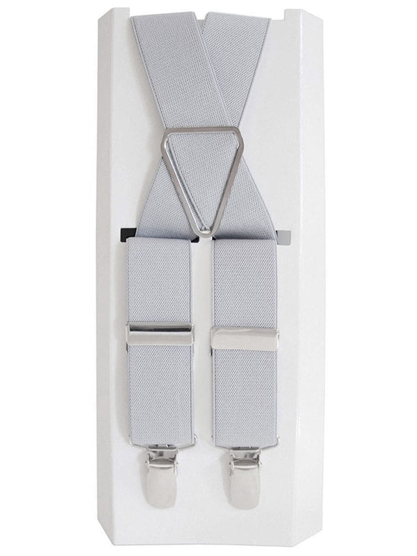 tirantes elasticos gris perla
