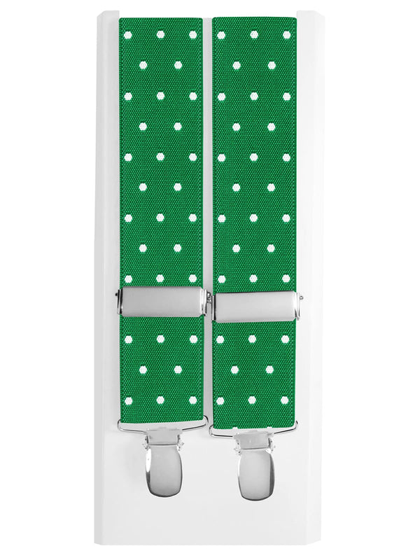 tirantes elasticos verde lunar blanco
